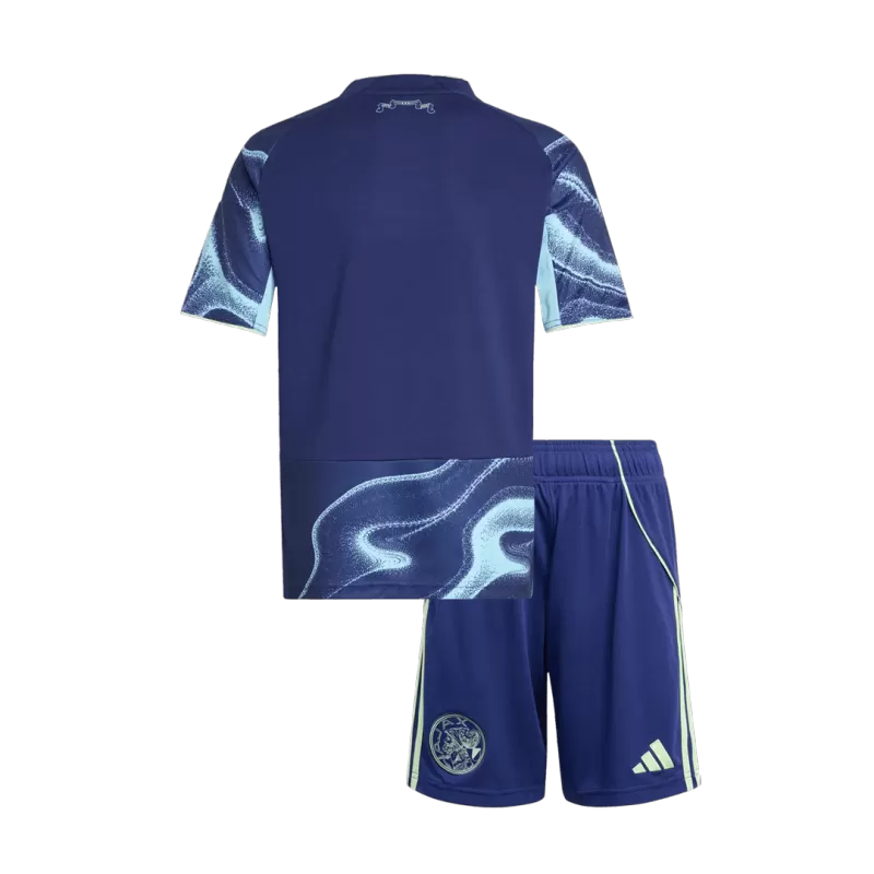 Kids Ajax Custom Away Soccer Kits 2025/26