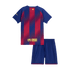 Barcelona Home Soccer Jersey Kit 2025/26 Kids(Jersey+Shorts)