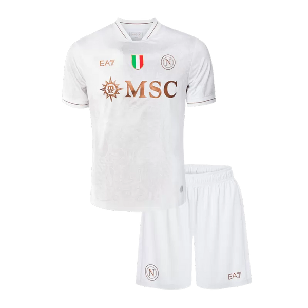 Kids Napoli Away Soccer Kits 2025/26