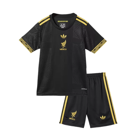Kids Mexico Custom Third Away Soccer Kits 2025 Gold Cup