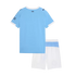 Manchester City Home Soccer Jersey Kit 2025/26 Kids(Jersey+Shorts)