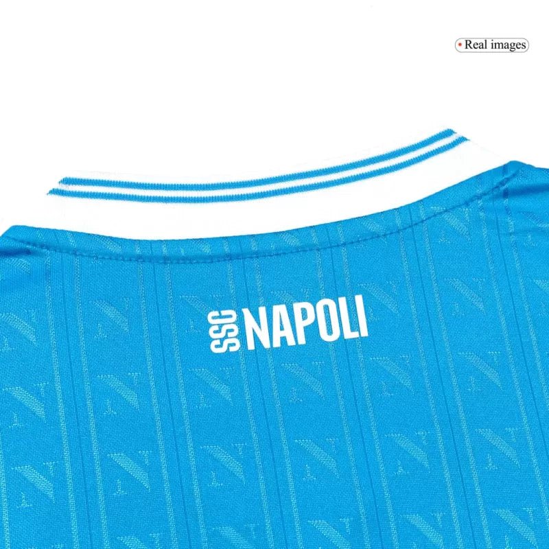 Napoli Home Custom Player Version Soccer Jersey 2025/26