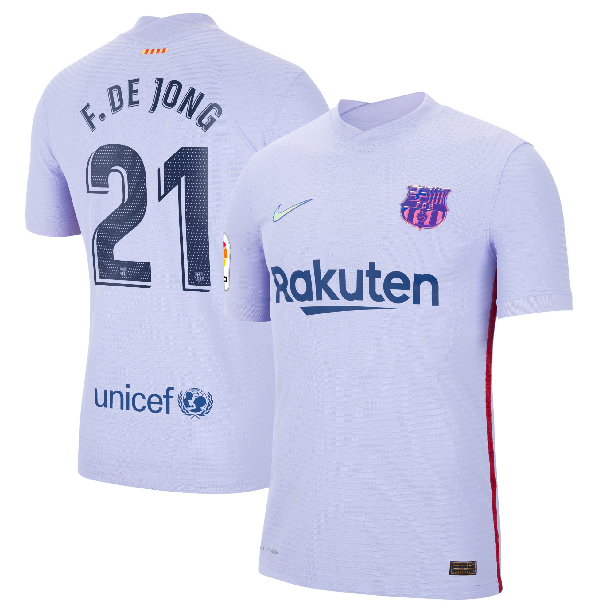 STOCK: BARCELONA 2022/22 AWAY (M-FRENKIE)
