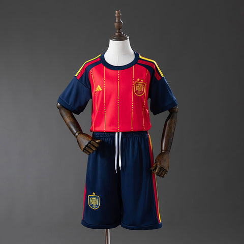 Spain Home 2026/27 Champions 2 stars Kids