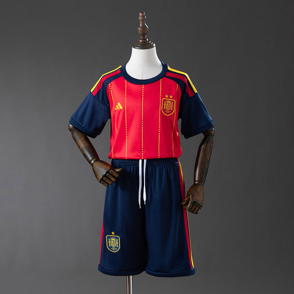 Spain Home 2026/27 Champions 2 stars Kids
