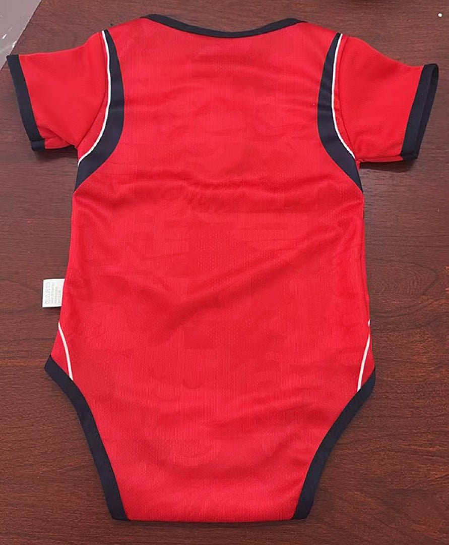 26-27 England Away Baby, front