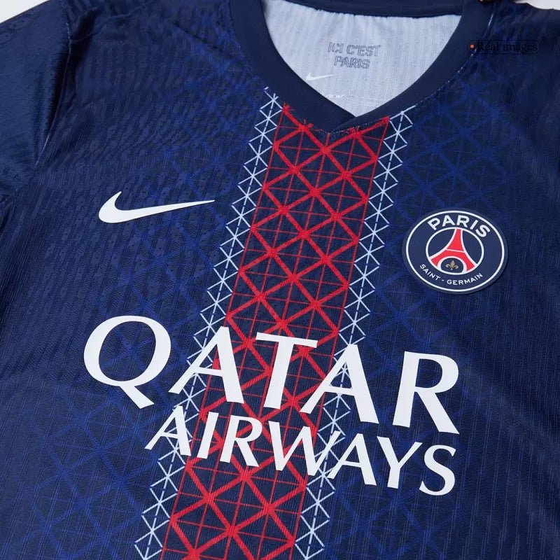 PSG Home Custom Player Version Soccer Jersey 2025/26