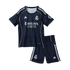 Real Madrid Away Soccer Jersey Kit 2025/26 Kids(Jersey+Shorts)
