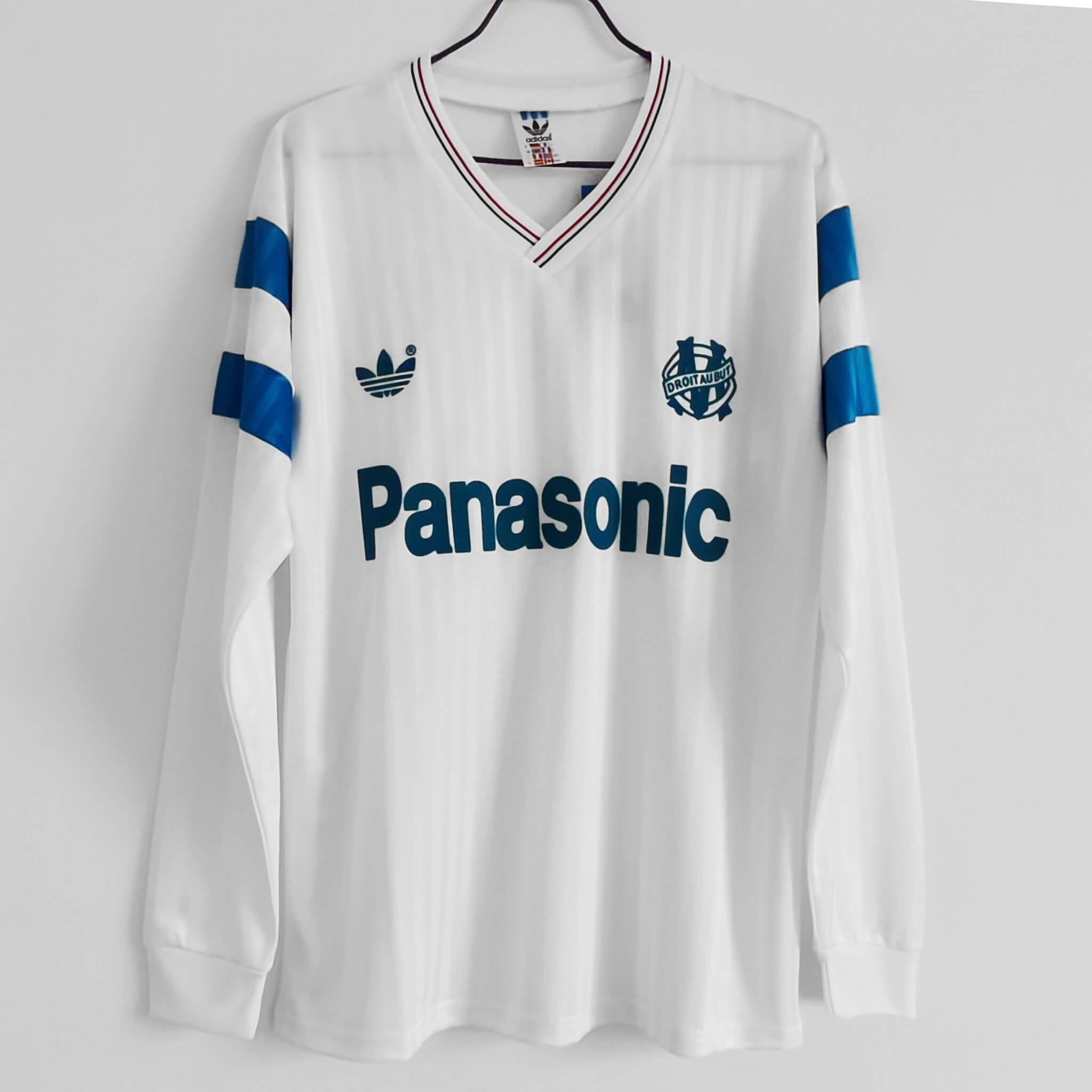 Olympique Marseille 1989/1991 Home Kit – Long Sleeve
