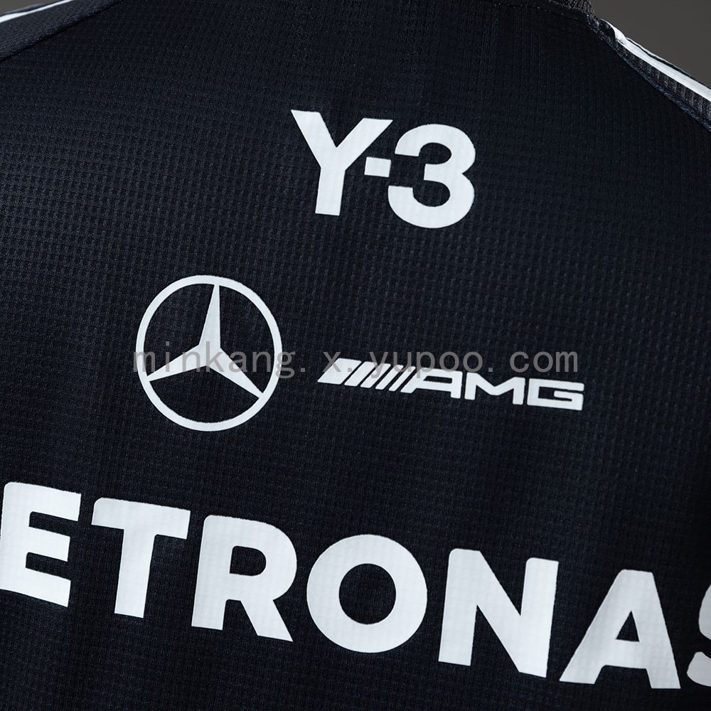 Mercedes-AMG Petronas F1 black T-shirt, back view