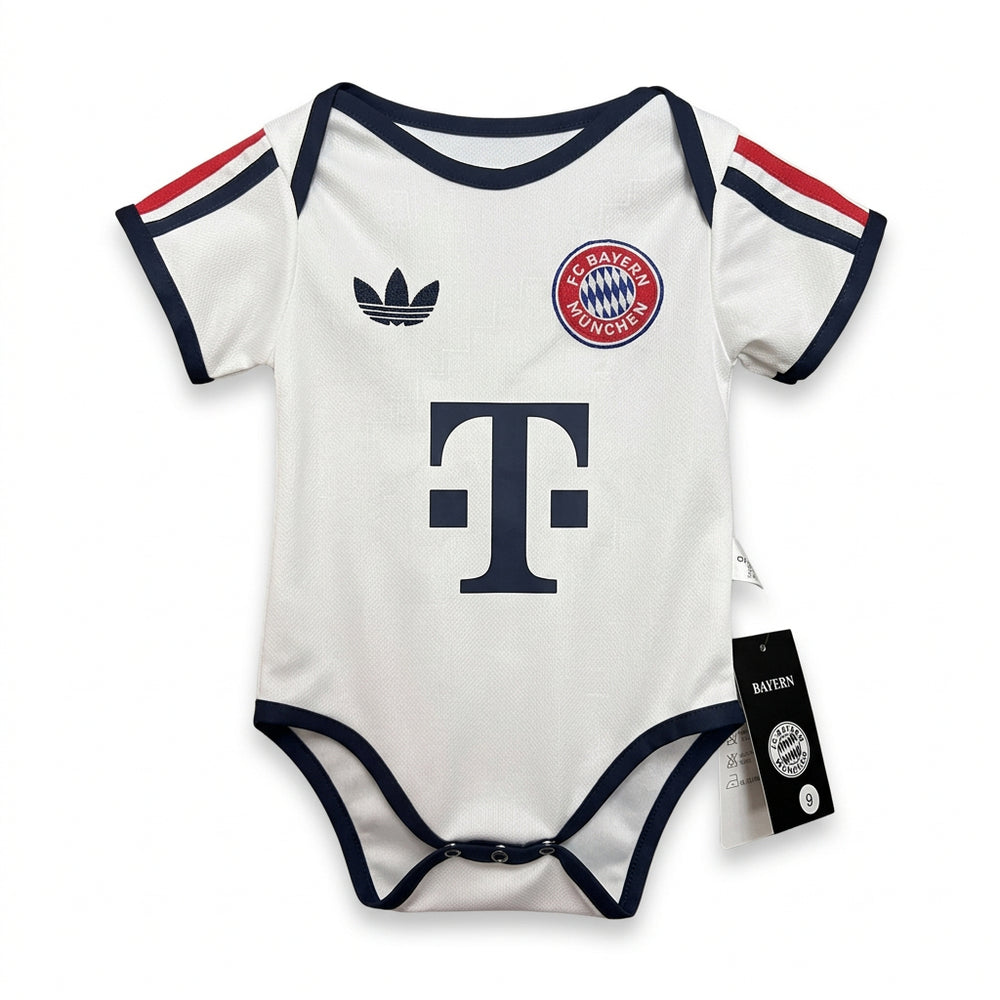26-27 Bayern white Away Baby, back