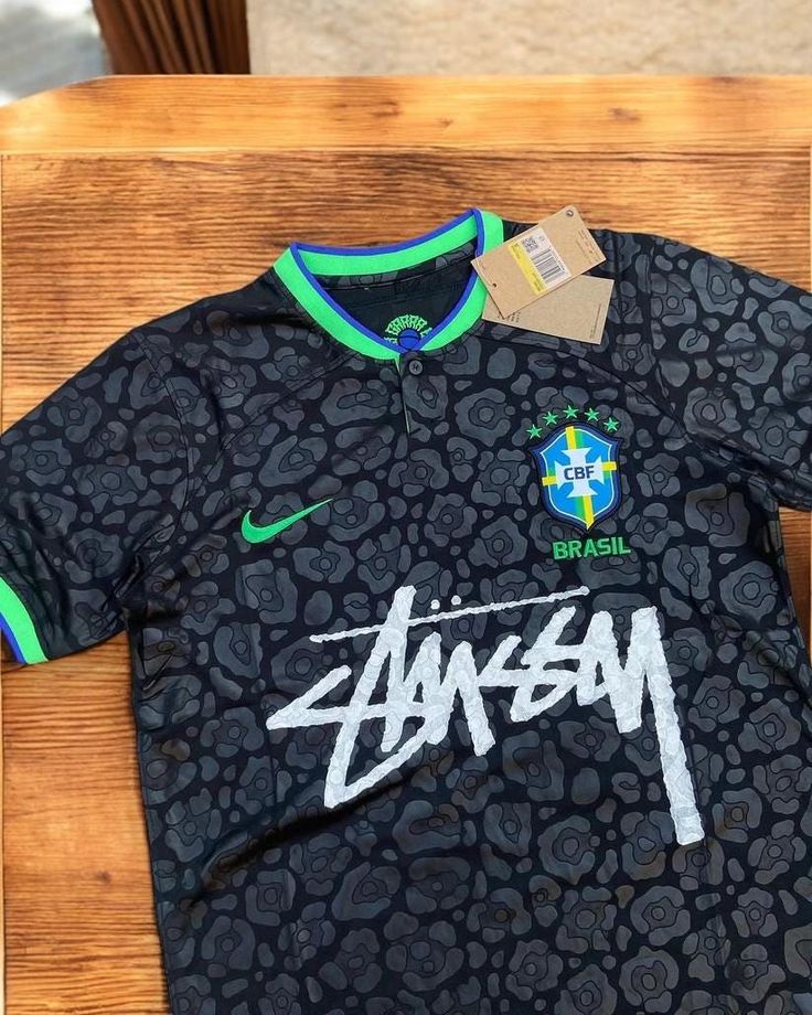 STOCK : BRAZIL X STUSSY JERSEY (S-M)
