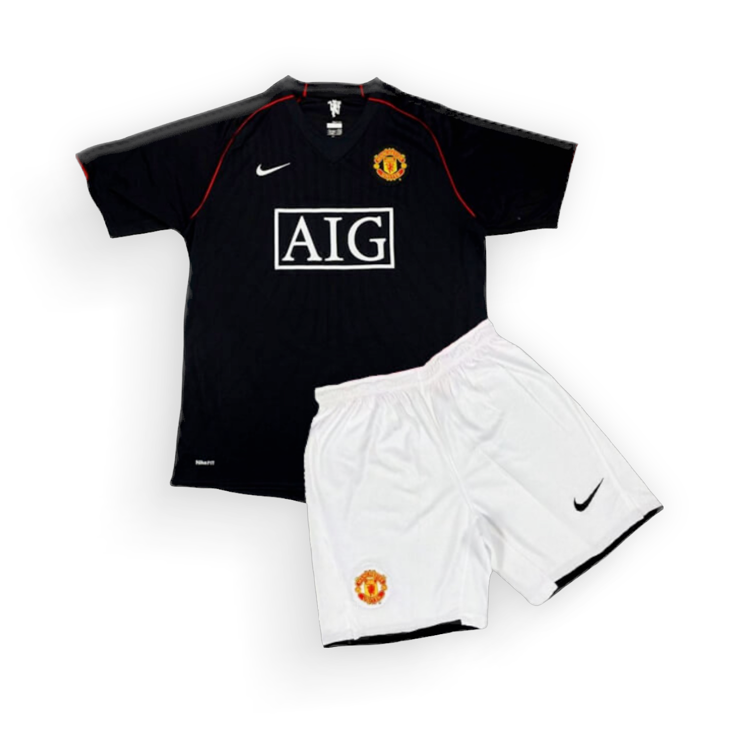 Manchester United Away Retro Kids 2007-08