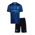 Inter Milan Home Soccer Jersey Kit 2025/26 Kids(Jersey+Shorts)