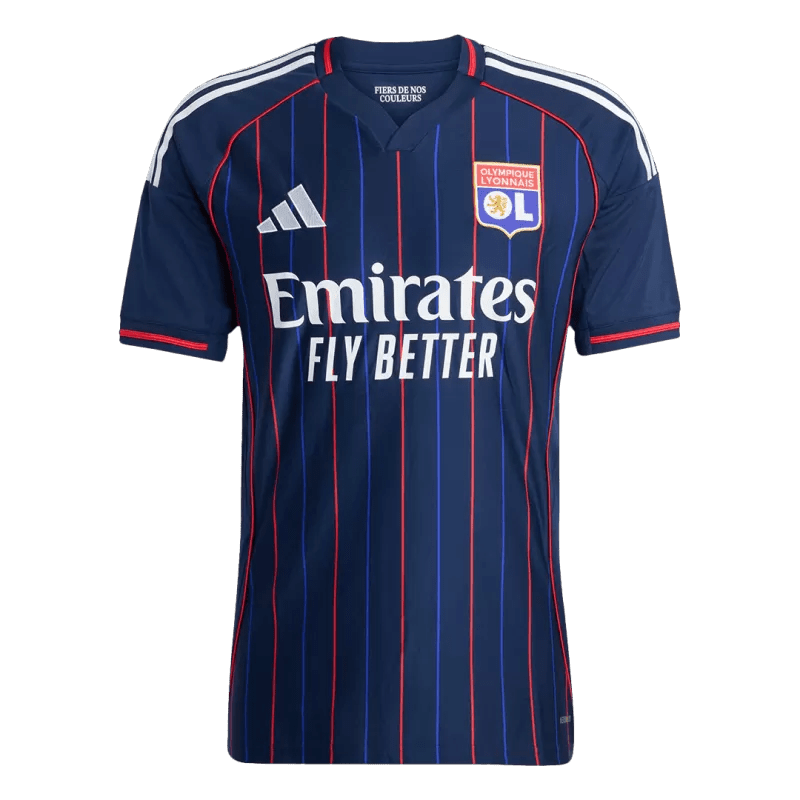 Olympique Lyonnais Soccer Jersey Away Shirt 2025/26