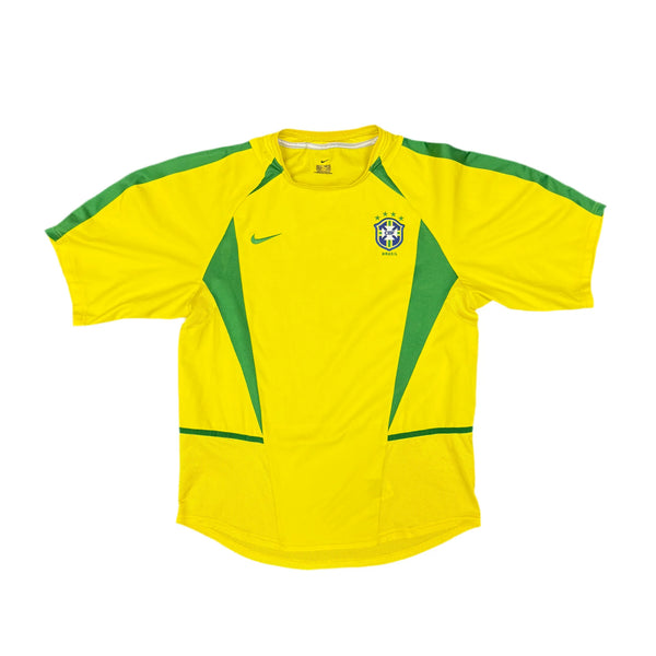 STOCK: BRAZIL 2002 HOME JERSEY (M)