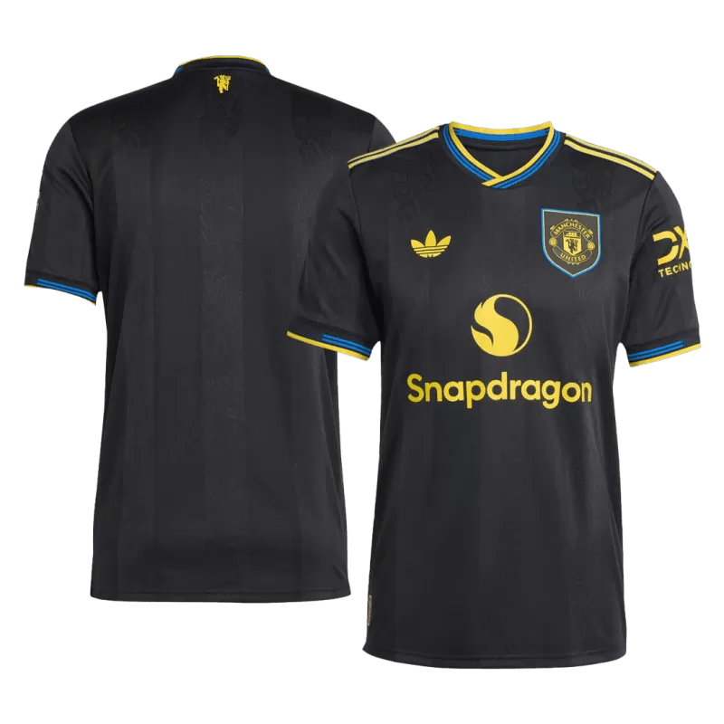 Manchester United Third Away Custom Player Version Soccer Jersey 2025/26