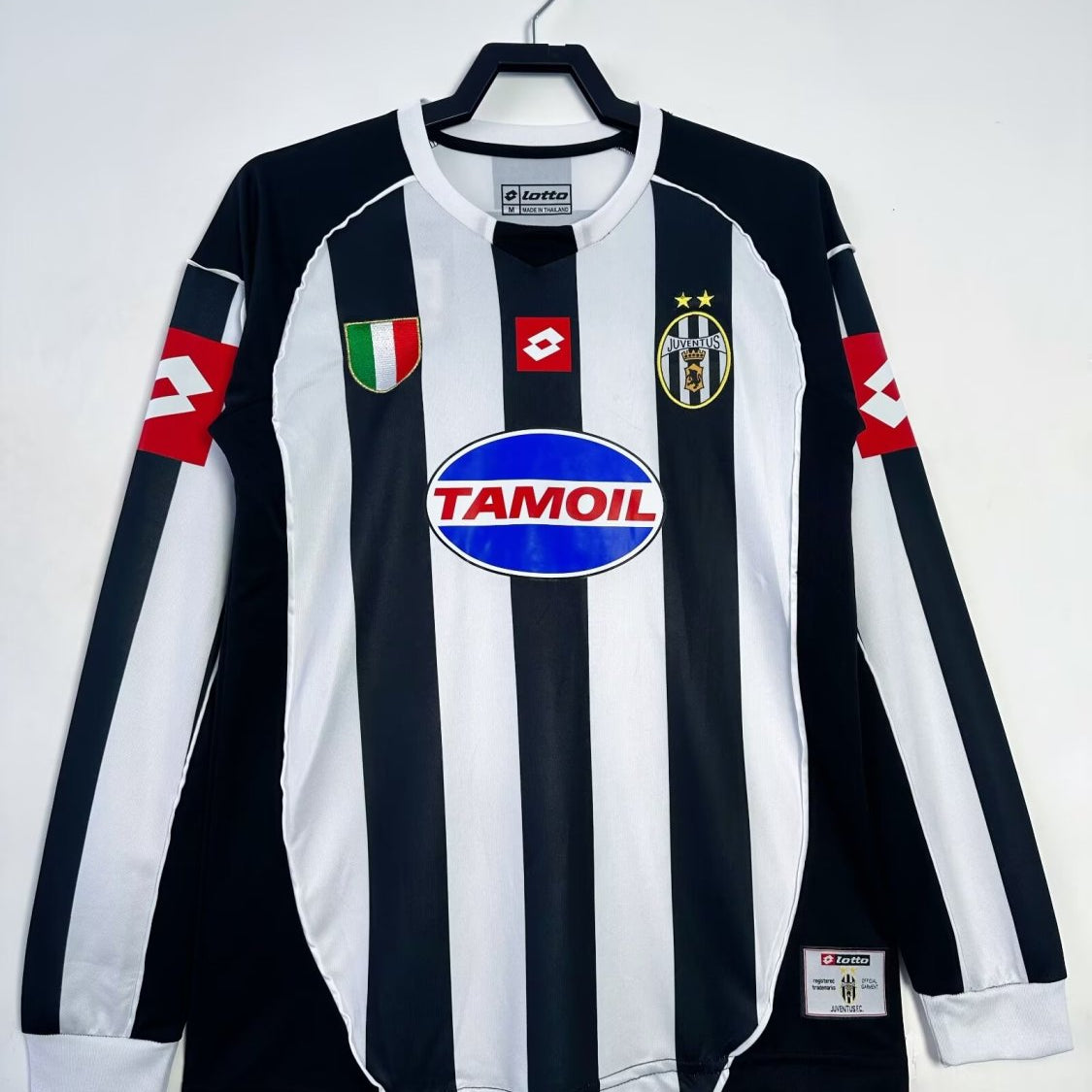 Juventus FC 2002/2003 Champions League Home Kit – Long sleeve