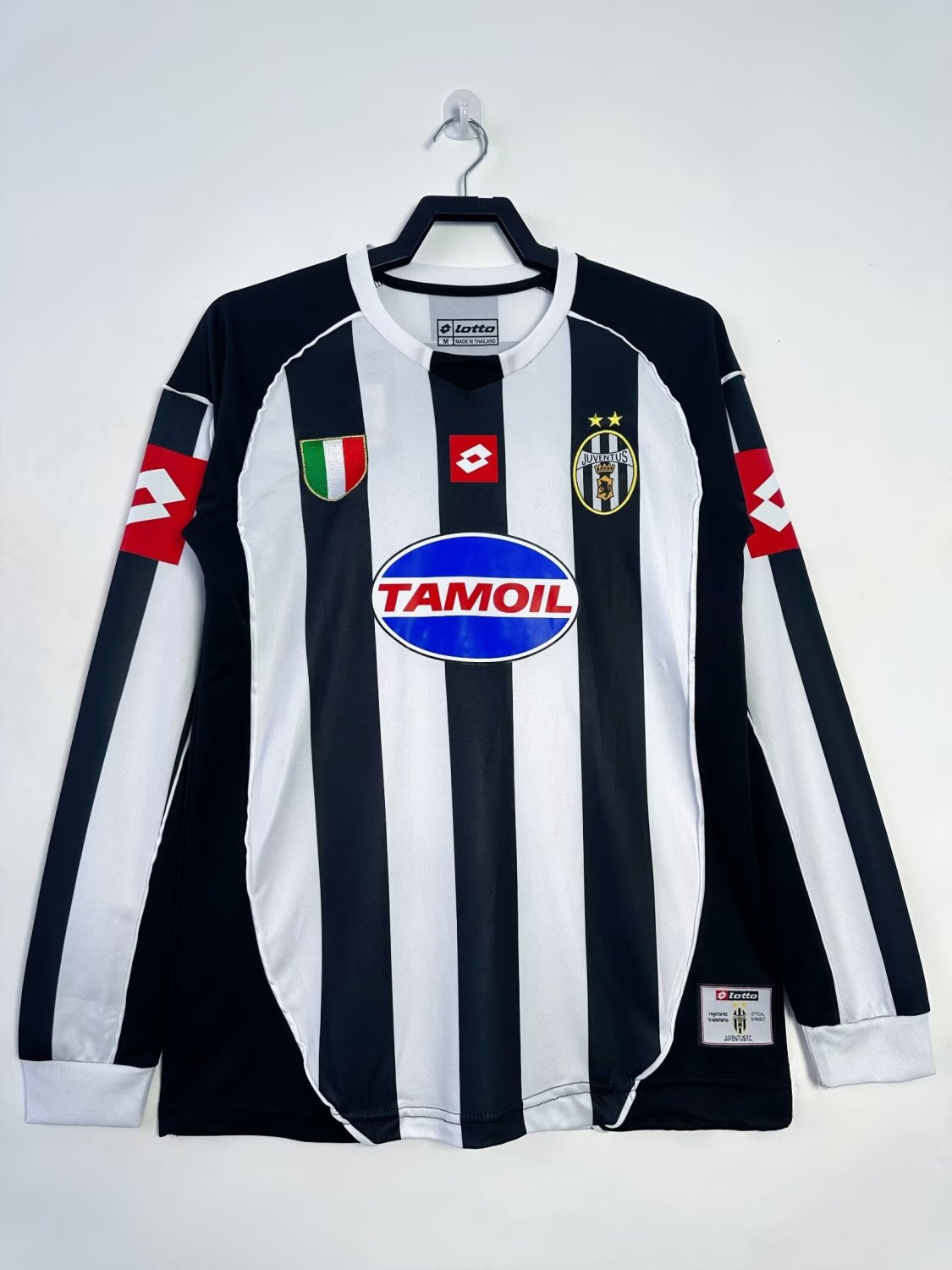 Juventus FC 2002/2003 Champions League Home Kit – Long sleeve