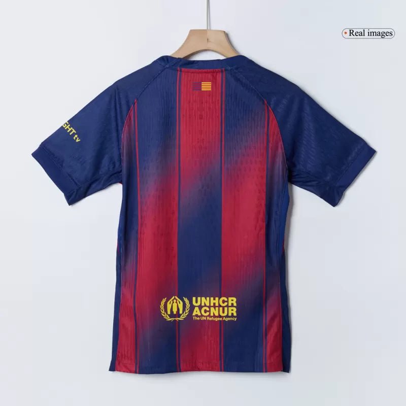 Barcelona LAMINE YAMAL #10 Kopa Trophy Edition Home Custom Player Version Soccer Jersey 2025/26