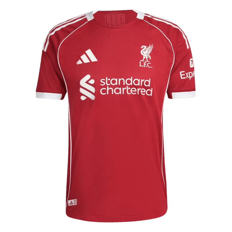 Liverpool Home Custom Player Version Soccer Jersey 2025/26