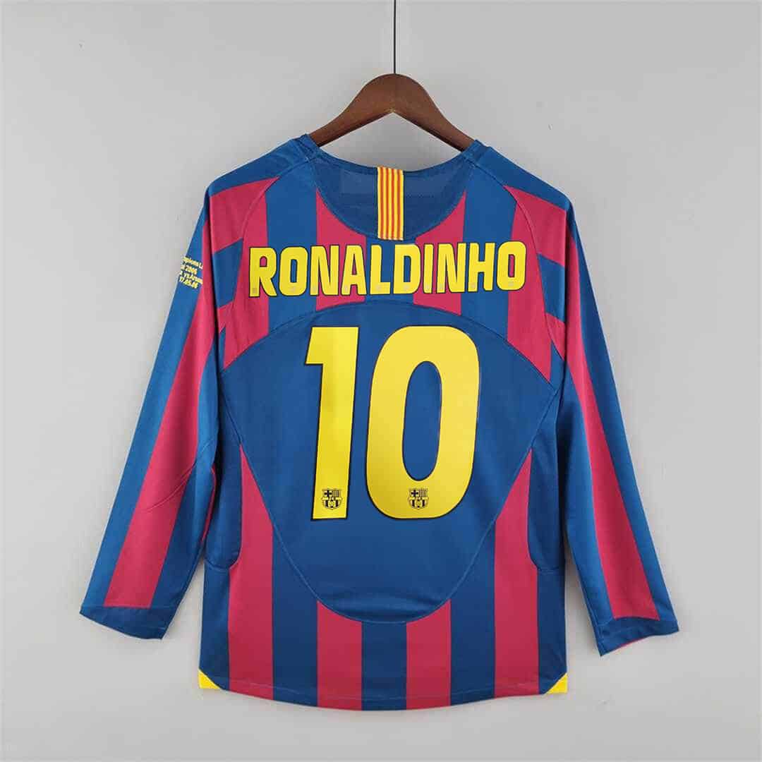 FC Barcelona 2005/2006 Home Kit – Long Sleeves
