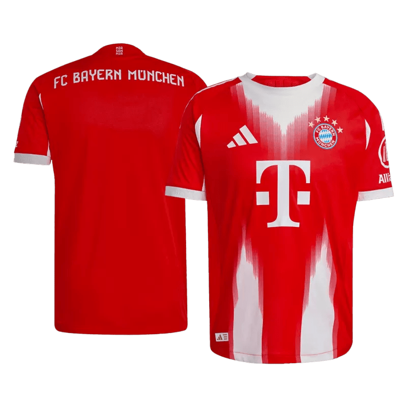 Bayern Munich Home Custom Player Version Soccer Jersey 2025/26