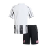 Juventus Home Soccer Jersey Kit 2025/26 Kids(Jersey+Shorts)