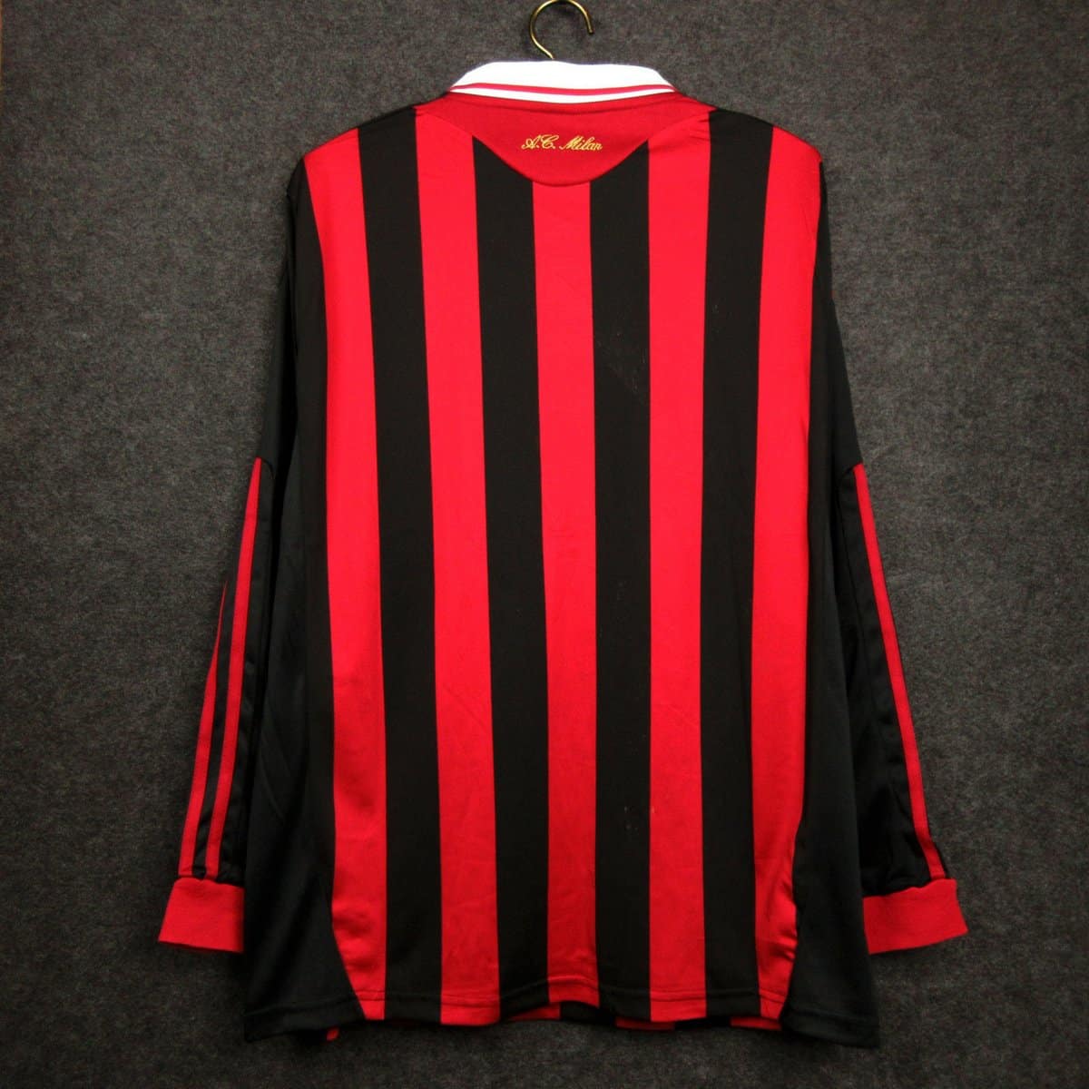 AC Milan 2009/2010 Home Kit – Long Sleeves