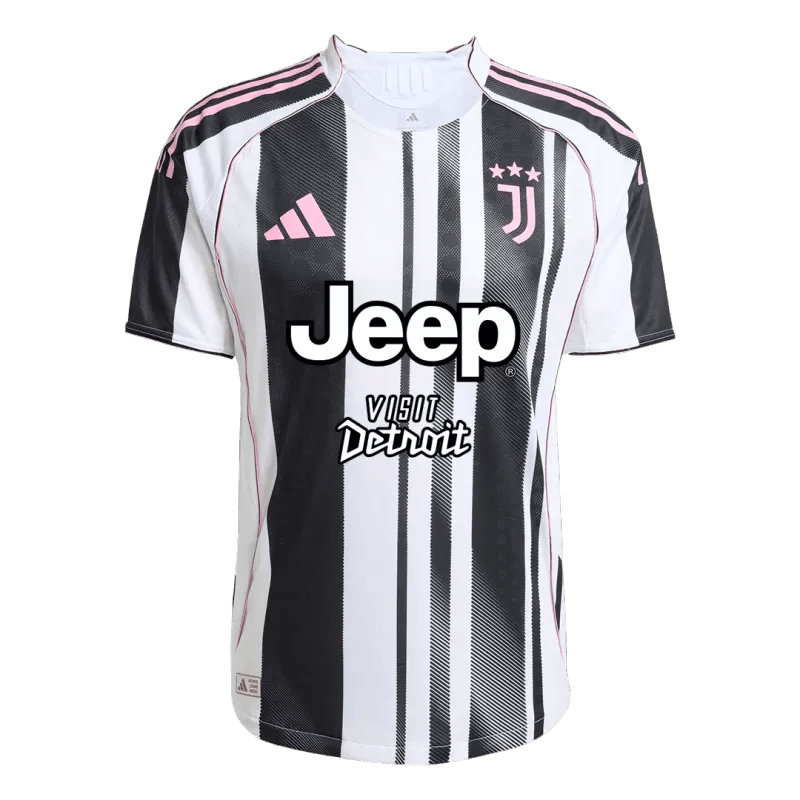 Juventus Home Custom Player Version Soccer Jersey 2025/26