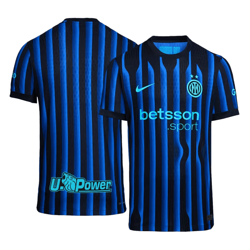 Inter Milan Home Custom Player Version Soccer Jersey 2025/26