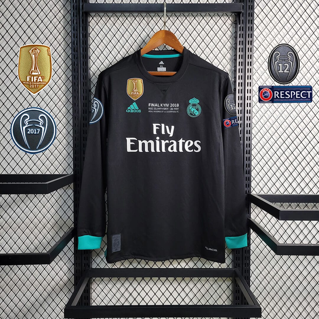 Real Madrid 2017/2018 away – long sleeves