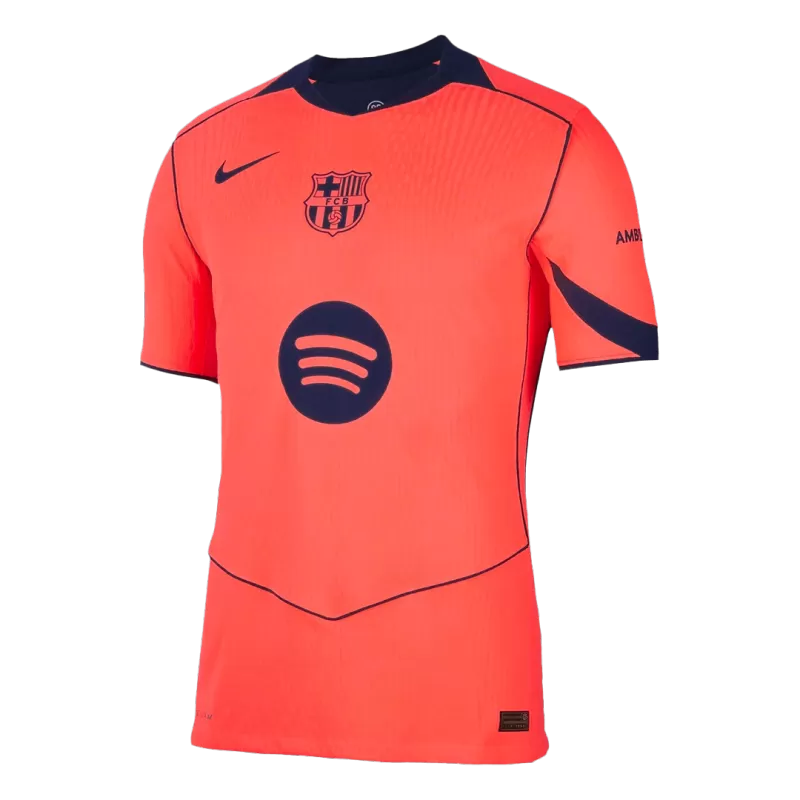 Barcelona Third Away Custom Player Version Soccer Jersey 2025/26