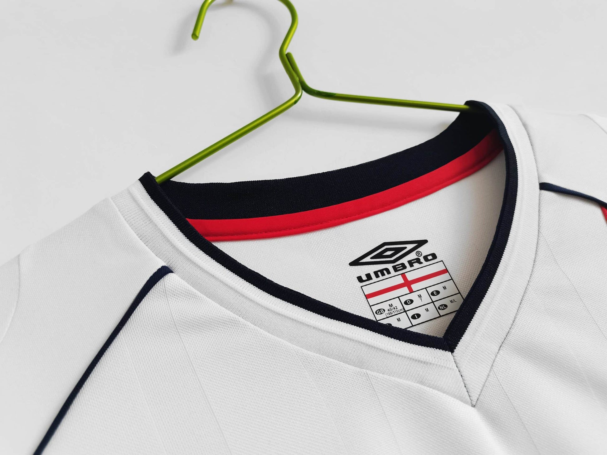 England 2002 Home Kit – Long Sleeves