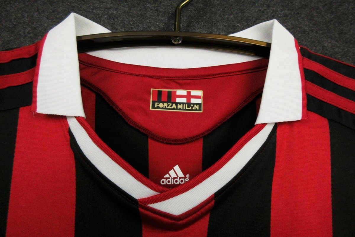 AC Milan 2009/2010 Home Kit – Long Sleeves