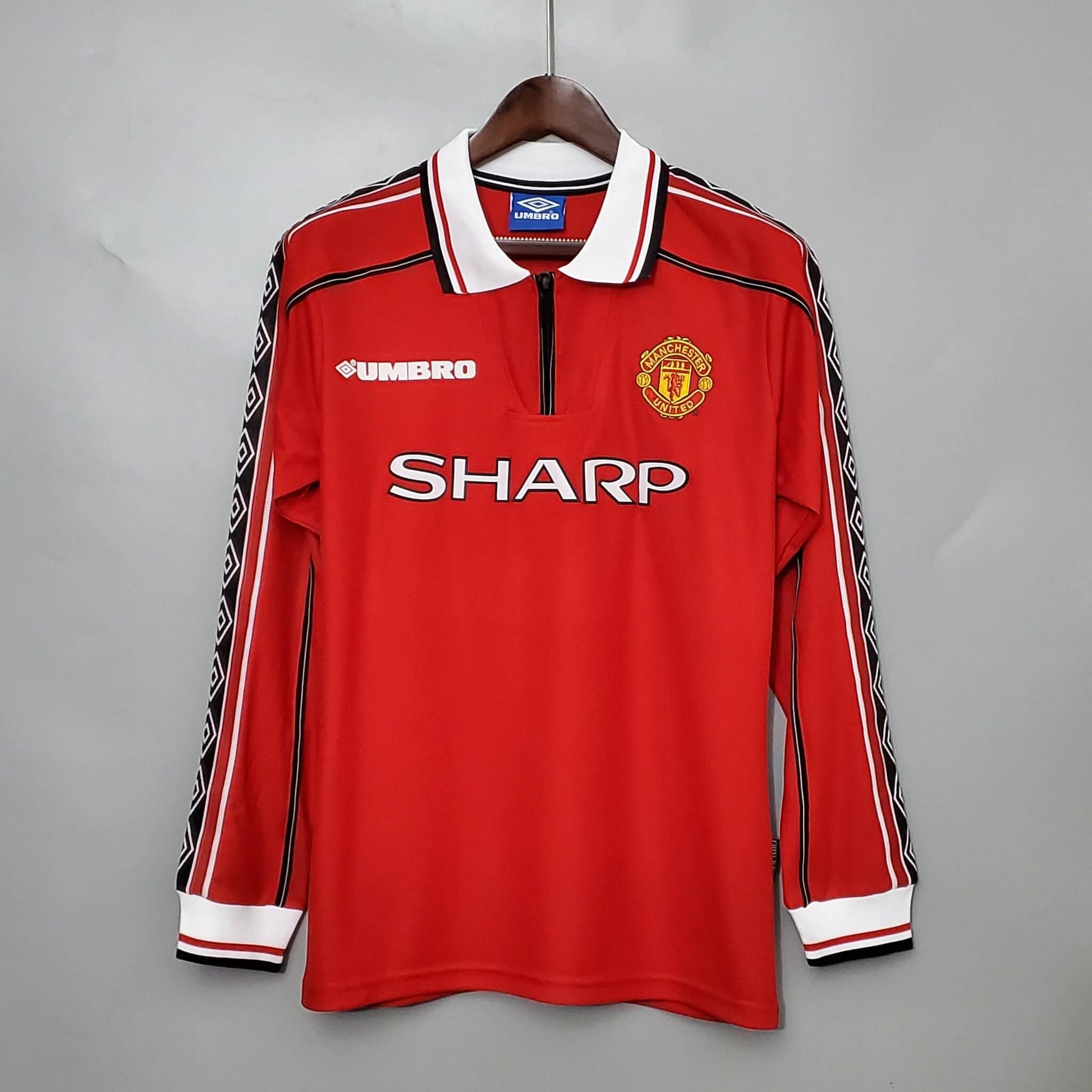 Manchester United 1998/2000 Home Kit – Long Sleeve