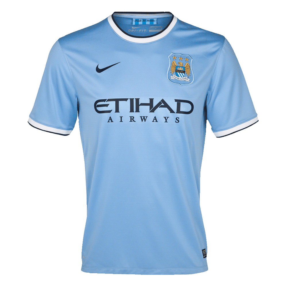 Retro Manchester City Home Jersey 2013/14