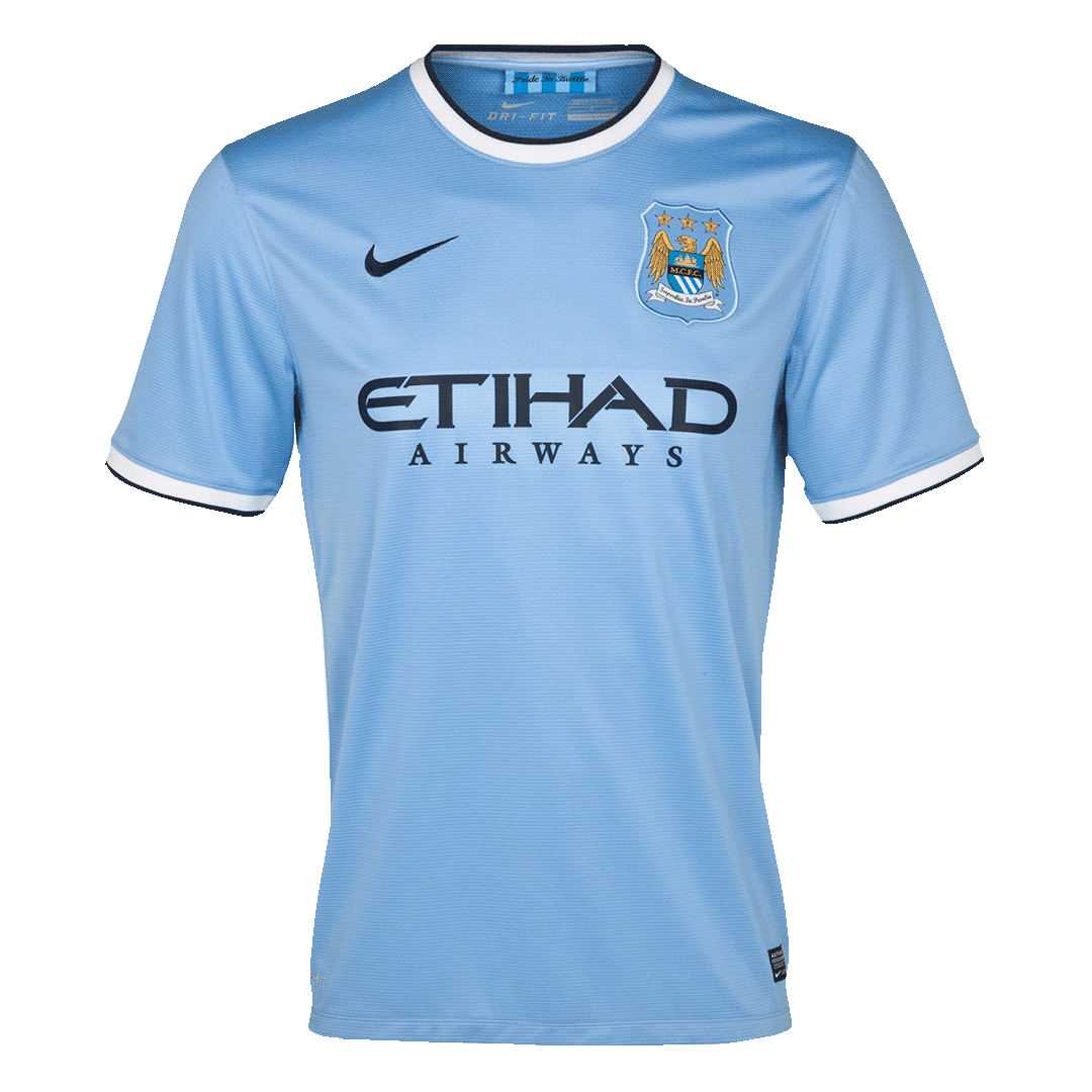 Retro Manchester City Home Jersey 2013/14