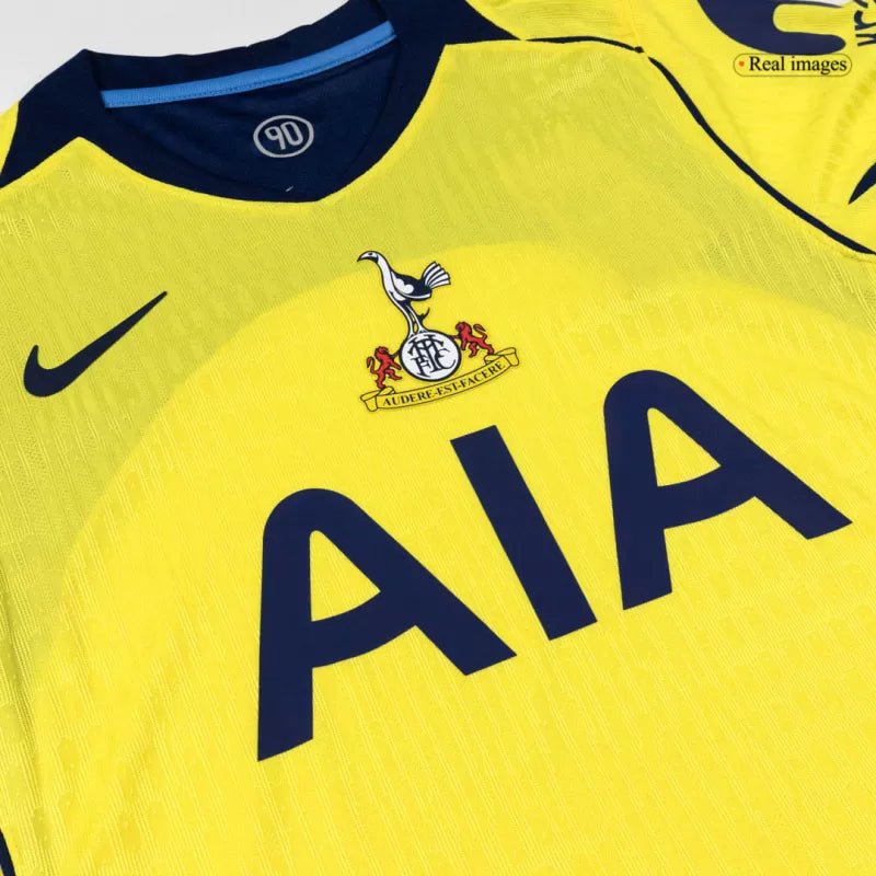 Tottenham Hotspur Third Away Player Version Soccer Jersey 2025/26