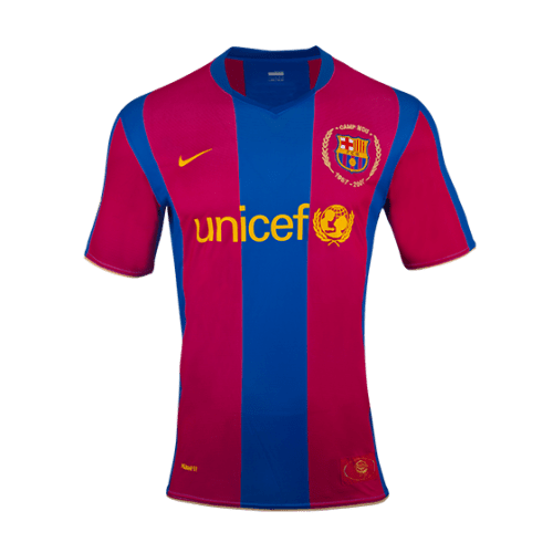 Retro Barcelona Home 50-Years Anniversary Jersey 2007/08