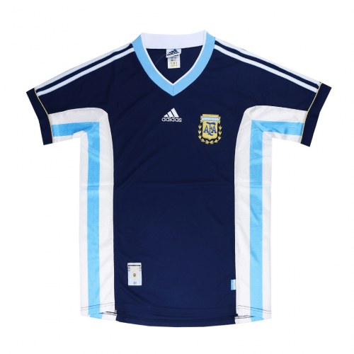 Retro Argentina Away Jersey World Cup 1998