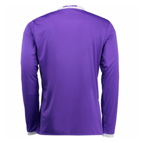 Retro Real Madrid Long Sleeve Away Jersey 2016/17