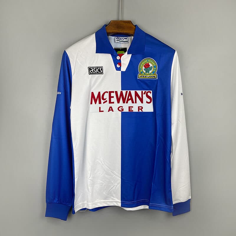 Blackburn Rovers 1994/1995 Home Kit – Long sleeve
