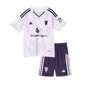 Manchester United Away Soccer Jersey Kit 2025/26 Kids(Jersey+Shorts)