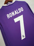 Real Madrid 2016/2017 Away Purple Kit – long sleeves