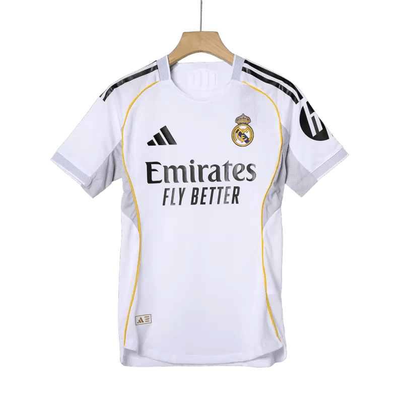 Real Madrid Home Custom Player Version Soccer Jersey 2025/26