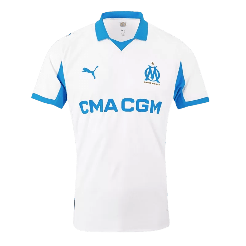 Marseille Home Custom Player Version Soccer Jersey 2025/26