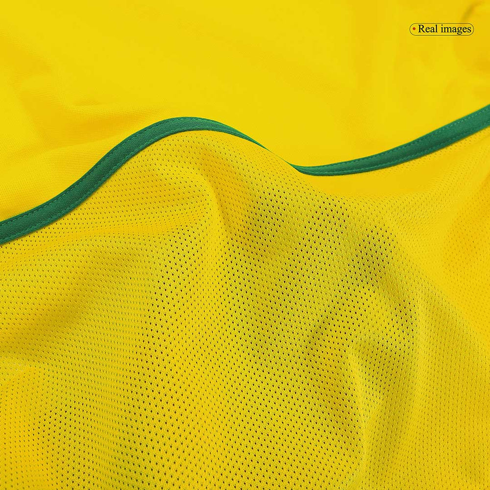 Retro Brazil Home Jersey World Cup 2002