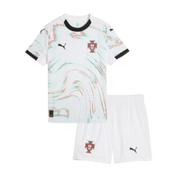 Portugal Away Soccer Jersey Kit 2025 Kids(Jersey+Shorts)