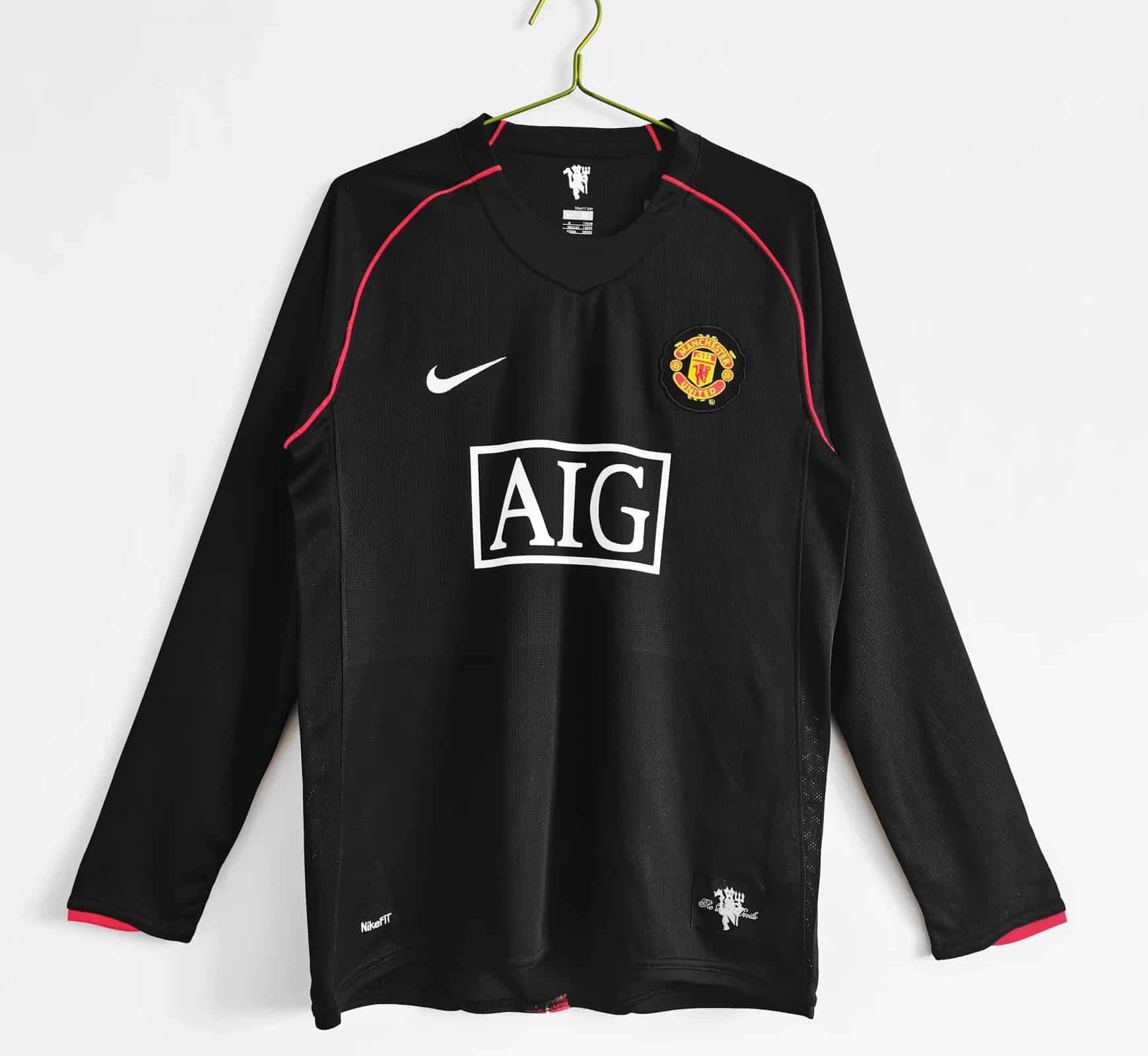 Manchester United 2007/2008 Away Kit – Long Sleeve